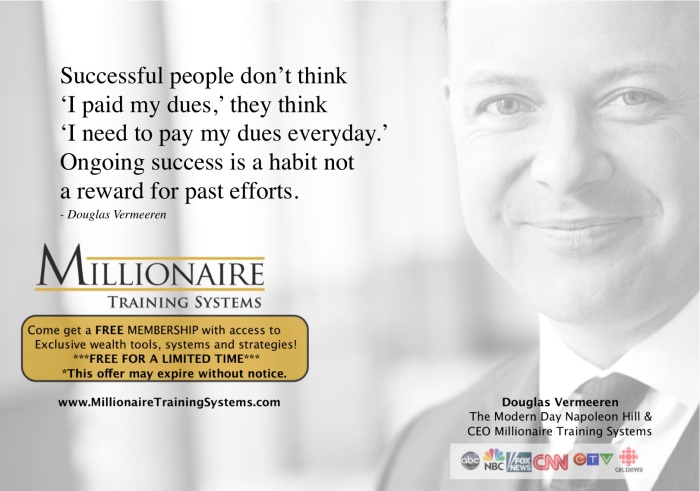Millionaire Training systems - Douglas Vermeeren 1-2